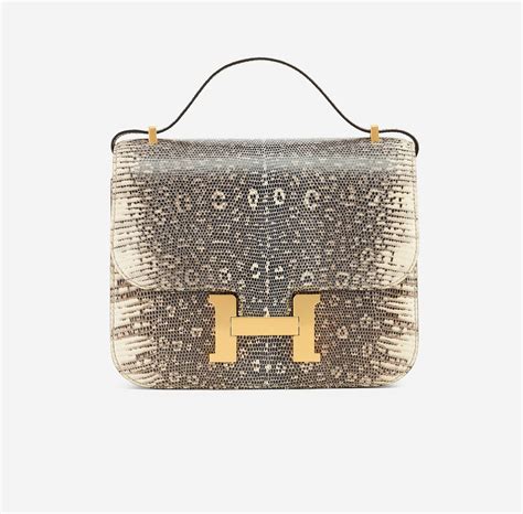 borsetta hermes conte|hermes constance lizard bag.